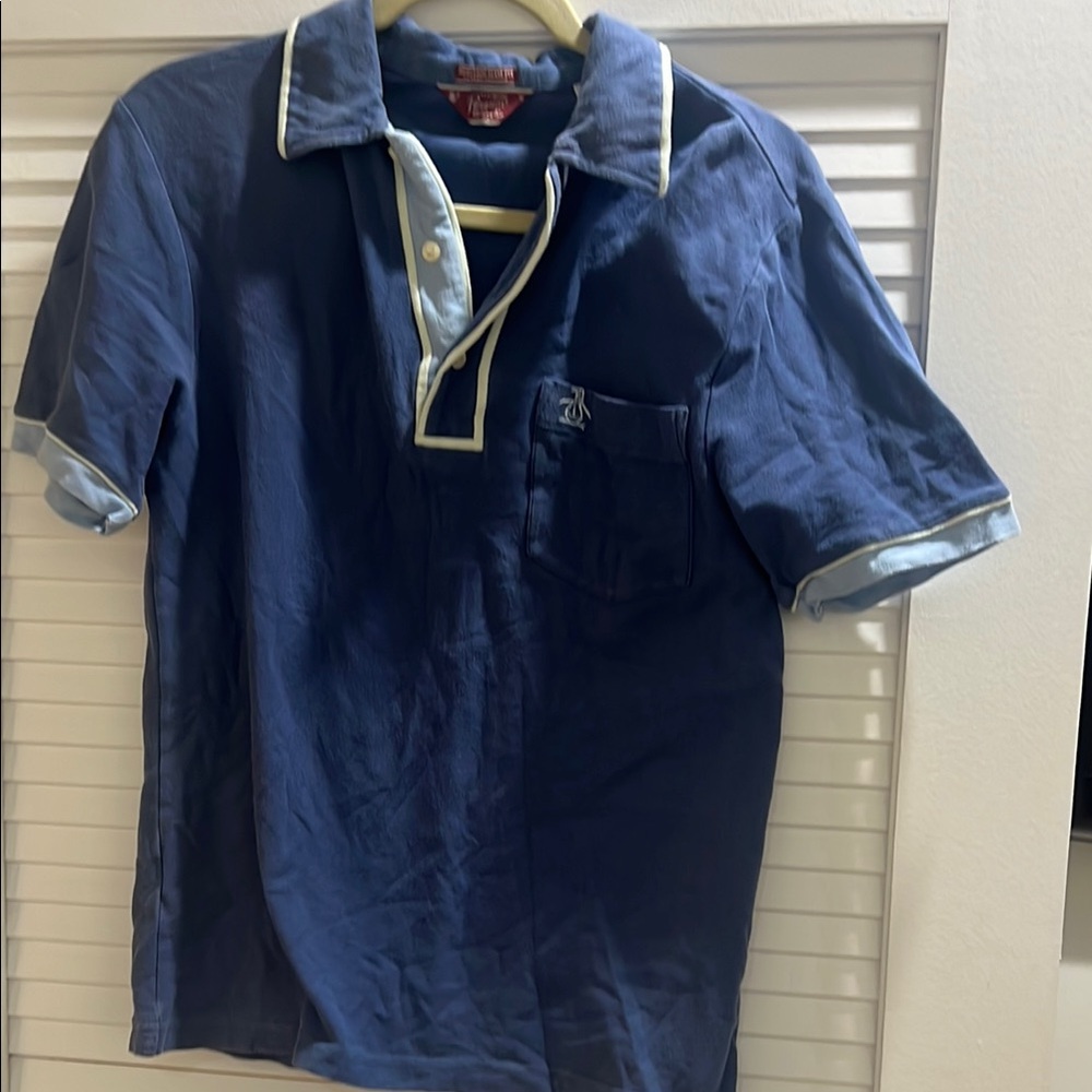 Penguin Men's Blue Polo Shirt